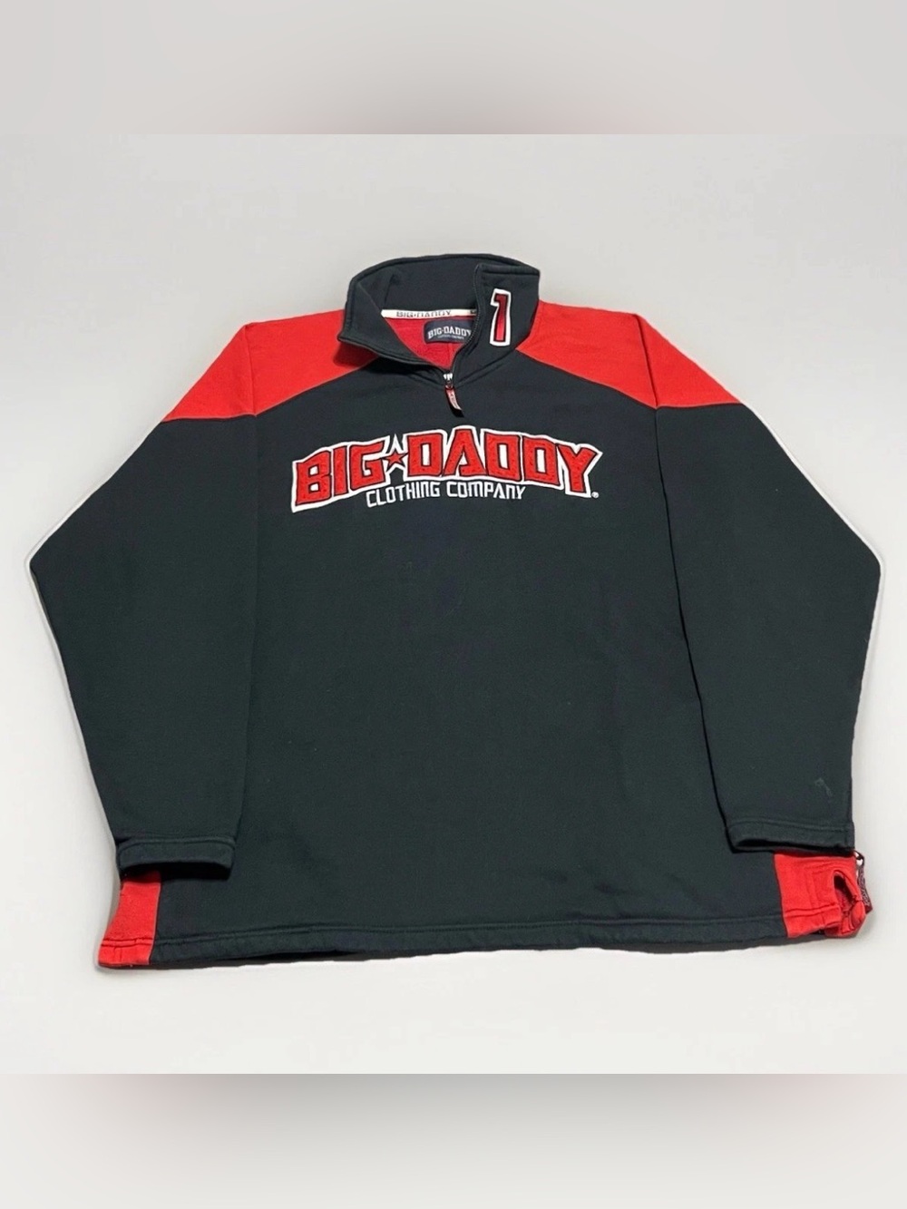 Big Daddy Clothing Company Blue Pullover Sweatshirt Deadstock Vintage Men’s 2XL